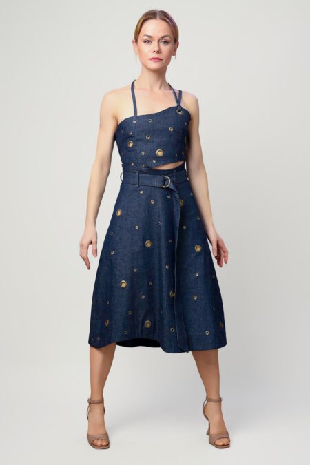 STARRY SKY Midi Skirt Set