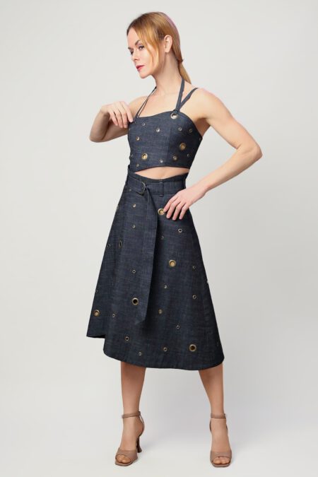 STARRY SKY Midi Skirt Set