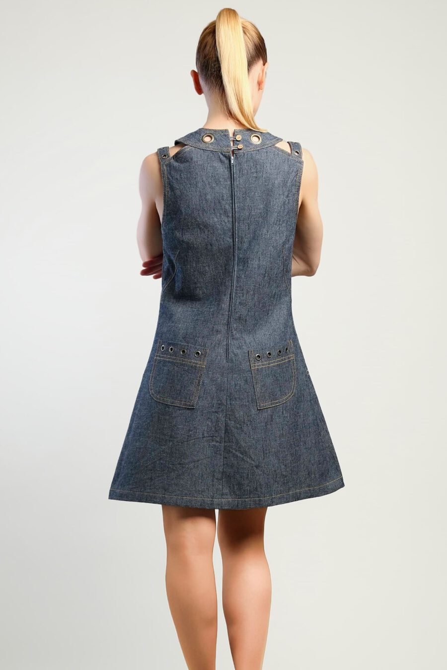 Tennis Core Denim Dress