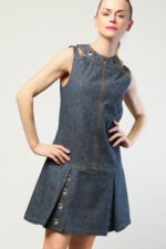 Tennis Core Denim Dress