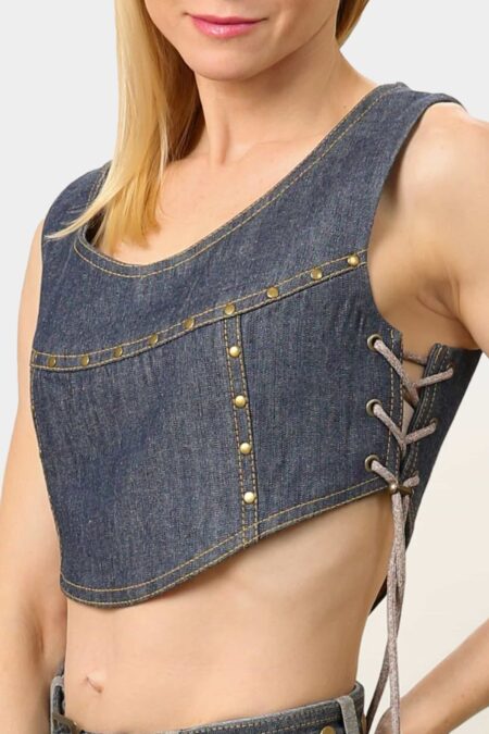 Denim-Side-Lacing-CropTop-4