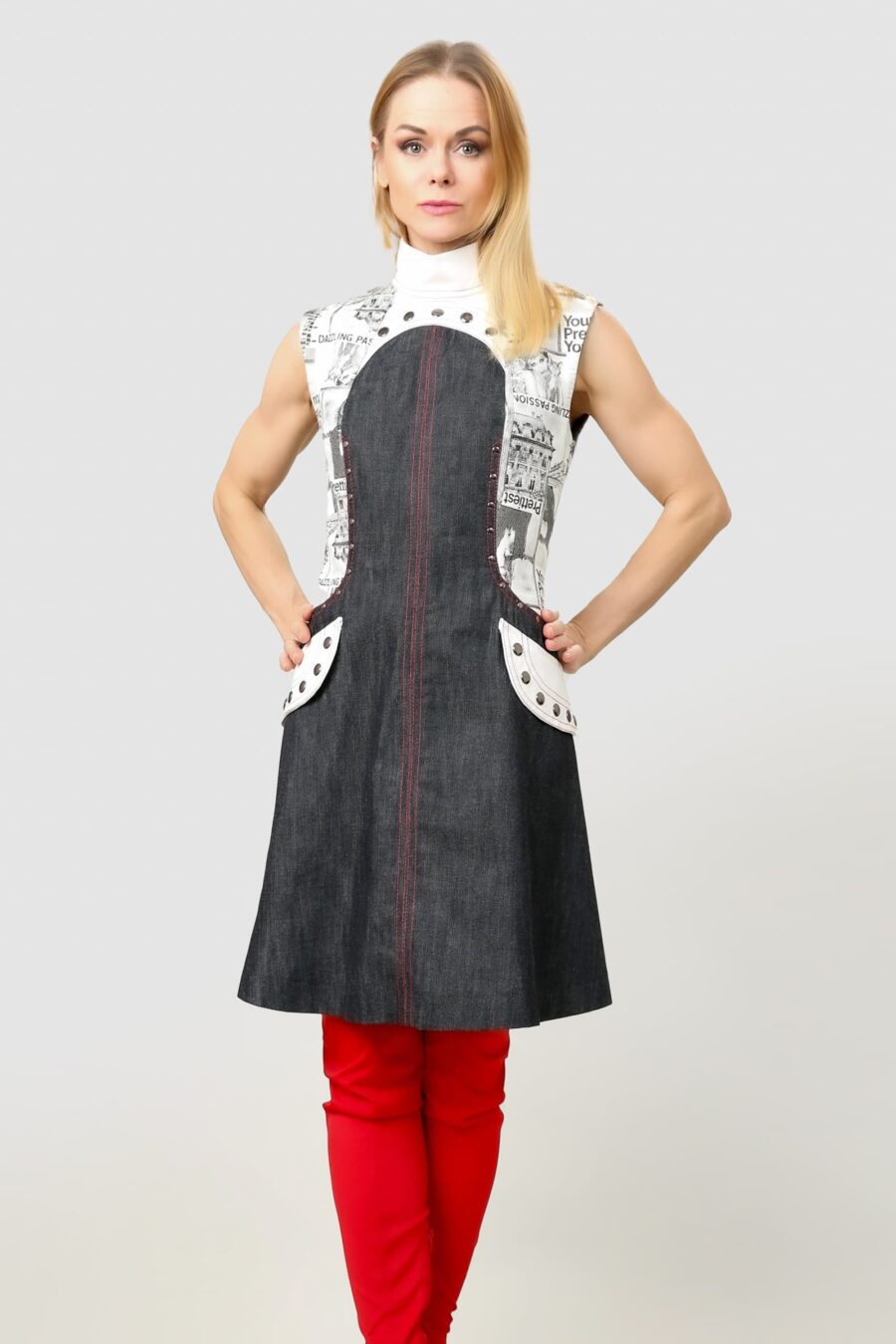 Urban Denim Luxe Dress